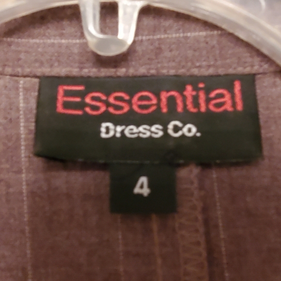 Sophisticated Long Sleeve Brown Dress - Picture 2 of 11